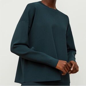 M.M. LaFleur The Para Sweatshirt Jardigan Oversized Knit Long Sleeve Top XL/XXL